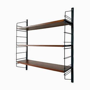 Vintage Danish Design Bookshelf in the style of Nisse Strinning, 1960s