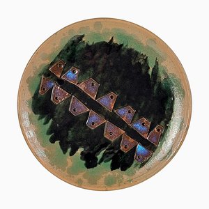 Sculptural Ceramic Centerpiece by Cosimo Budetta for Fornace Degli Angeli, 1970s