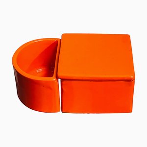 Ceramic Box from Gabbianelli, Italy, 1970s