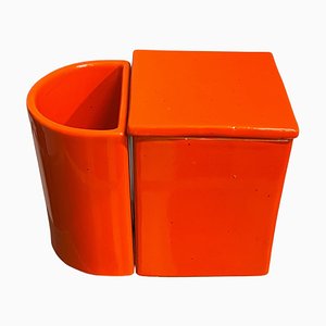 Large Ceramic Box from Gabbianelli, Italy, 1970s