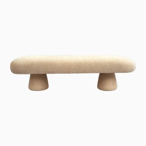 Banc Éctasis en Blanc Curly de Moanne
