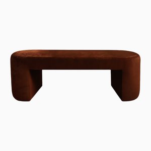 Deleite Bank aus braunem Samt von Moanne