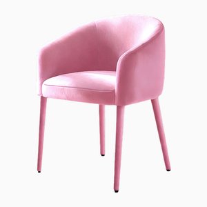 Utopía Dining Chair in Pink Velvet from Moanne