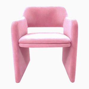 Alquimia Dining Chair in Pink Velvet from Moanne