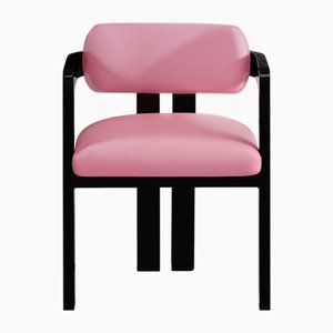 Vértigo Dining Chair in Pink Velvet from Moanne