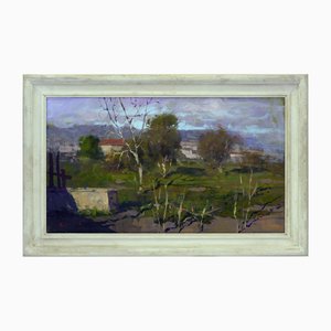 Renato Criscuolo, Campagna, Olio su tela, Fine anni '90