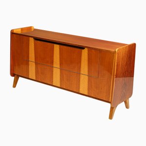 Mid-Century Modern Nussholz Kommode von František Jirák, 1970er