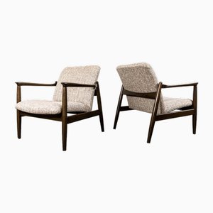 Set of Vintage GFM-64 Armchairs by Edmund Homa, 1960s