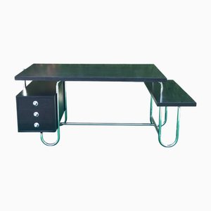 Bauhaus Tubular Steel Desk by André Lurcat for Thonet, 1930s