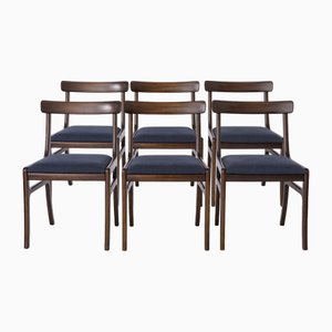 Rungstedlund Dining Chairs by Ole Wanscher for Poul Jeppesen, 1960s, Set of 6