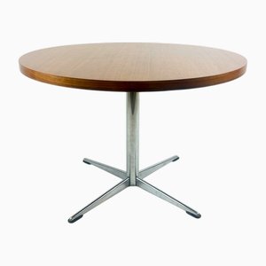German Walnut Coffee Table from Emü Mobelfabrik, 1960s