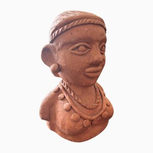 Escultura Nok de terracota, años 50