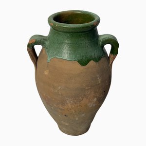 Vintage Turkish Terracotta Vase, 1960s