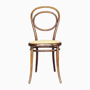 Silla N ° 10 con decoración de palisandro de Michael Thonet para Thonet, década de 1870