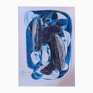 Ferdinando Meccani, Komposition, 1969, Mixed Media