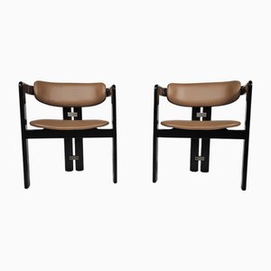 Set of Pamplona Chairs attributed to Augusto Savini from Pozzi, 1960s