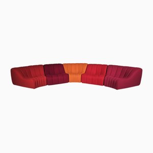 Chromatic Modular Multi-Color Sofa attributed to Kwok Hoi Chan for Steiner, 1970s