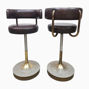 Vintage Swedish Barstools by Borje Johanson, 1960s, Set of 6