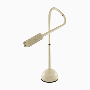 Weiße Stringa Tischlampe von Hans Ansems für Luxo Italiana, 1980er