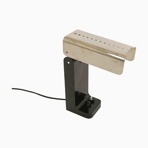 Lampada da tavolo Vademecum nera di Joe Colombo per Kartell, anni '60