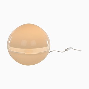 Weiße Lt 230 Tischlampe von Carlo Nason für av Mazzega, 1970er