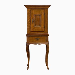 Barocker Schrank aus Eiche und Messing
