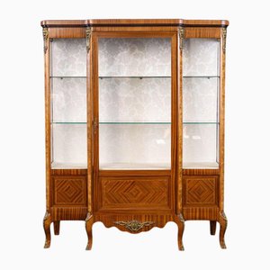 Mid-Century Baroque Style Showcase Cupboard
