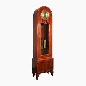 Orologio Art Deco in mogano, anni '30