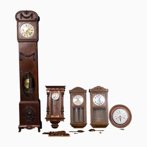 Standuhr & Wanduhren, 5 Set