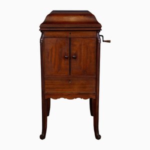 Art Nouveau Mahogany Gramophone