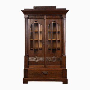 Cupboard with Showcase and Drawers
