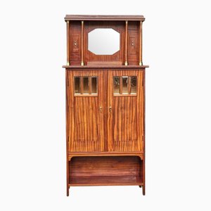 Art Nouveau Mahogany Cupboard