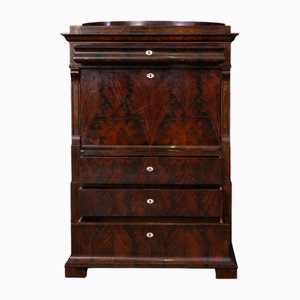 Secrétaire Biedermeier en Acajou