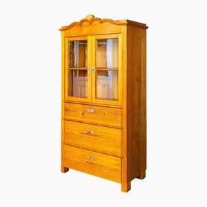 Biedermeier Pine Kitchen Cupboard