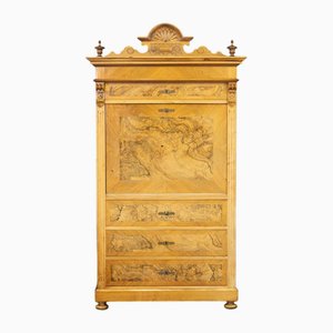 Wilhelminian Style Secretaire Desk