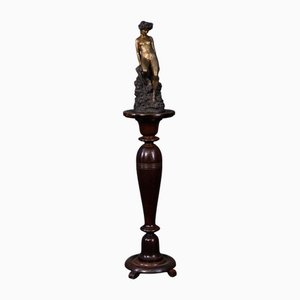 Escultura vintage de bronce, década de 1900
