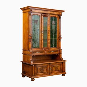 19th Century Wilhelminian Walnut Bookcase
