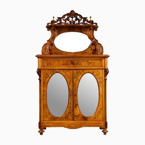 Antiker Vertiko Schrank von Chr. Niederhöfer