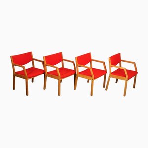 Mid-Century Armchairs, 1970s, Set of 4