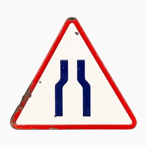 Straßenschild aus Blech von Vitracier/Neuhaus