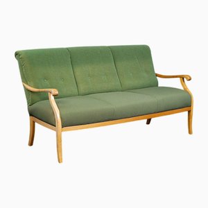 Canapé Vintage Vert & Miel
