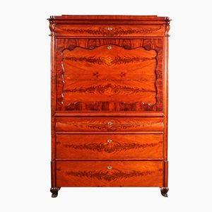 Louis Philippe Brown Chest of Drawers