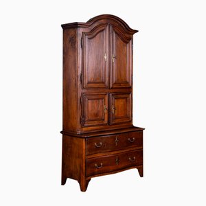 Brauner Vintage Holzschrank