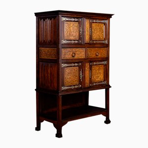 Brauner Vintage Holzschrank