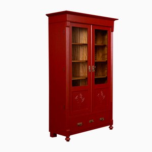 Antikes renoviertes Bücherregal, 1900er