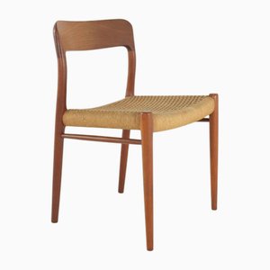 Silla modelo 75 de Niels Otto (NO) Møller para JL Møllers, años 20