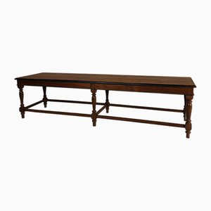 Antique Dining Room Bench in Wood
