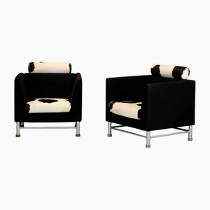 Vintage East Side Chairs by Ettore Sottsass for Knoll International, 1980s, Set of 2