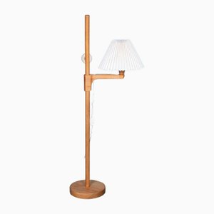 Vintage Floor Lamp in Pine by Carl Malmsten