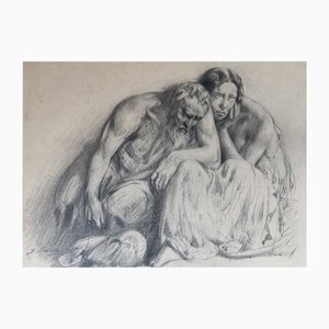 Serge Pahnke, Personnages, Crayon on Paper
